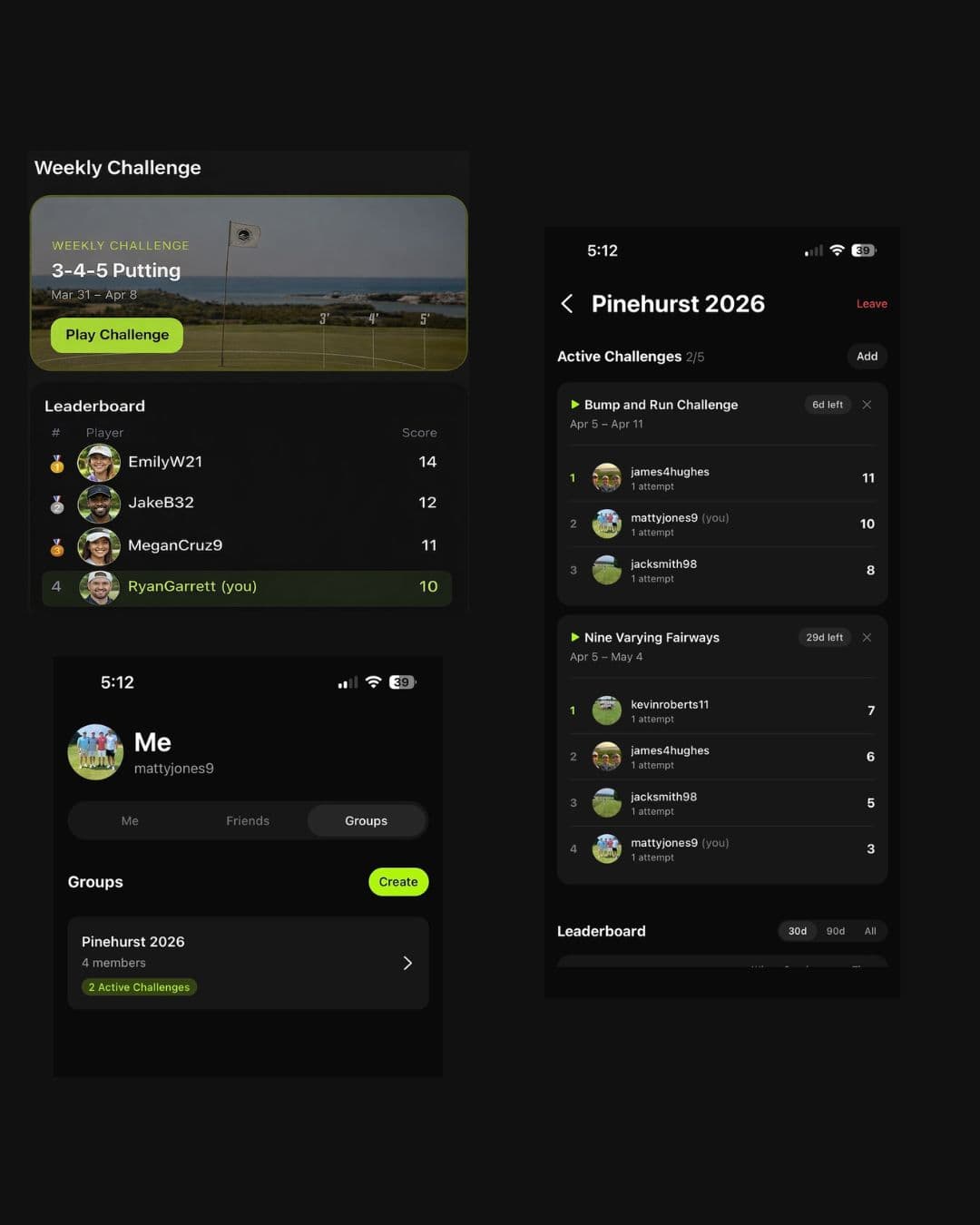 Nine More — Social features